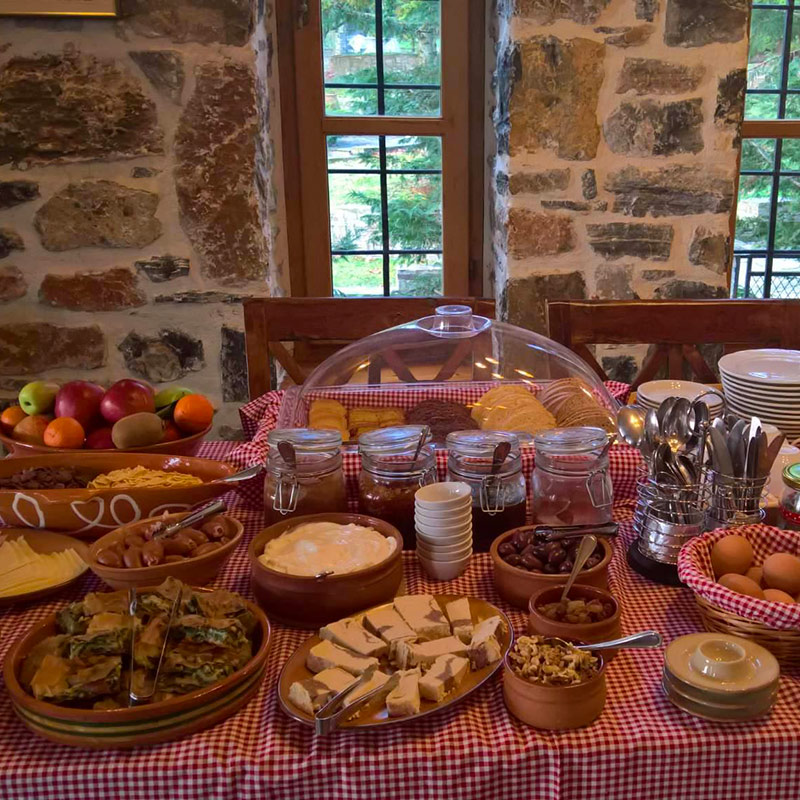 Breakfast at Eos Traditional Guest House