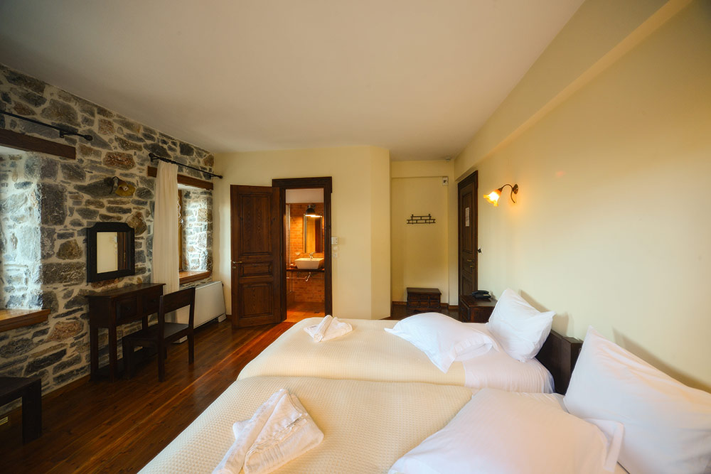 Deluxe Twin Room with Patio - Eos Guest House